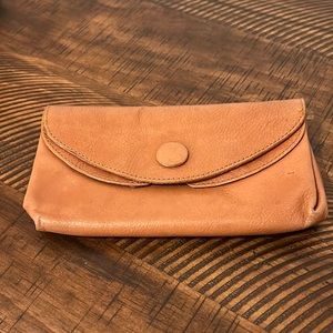 Latico Camel Leather Wallet